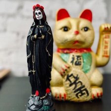 Matka Boska Meksykańska Santa Muerte Black L