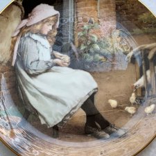 ❤ Victorian Artists, Charles Edward Wilson ❤ Malarski - WEDGWOOD - Limitowana edycja - Yesterdays Child, The New Brood