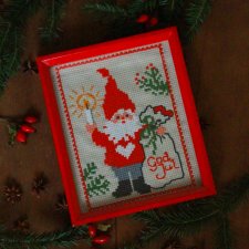 Obrazek w ramce haft