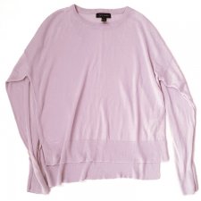 NEW LOOK lekki sweterek dzianinowy pastelowy lilaróż S M L Hv225