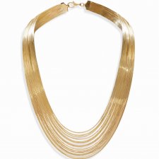 Luxury Contenporary Sosoma Made in Germany ❤❤ Sterling silver gold plated necklace ❤❤ Nowy!