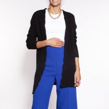 Sweter bez zapięcia - SWE278 czarny MKM