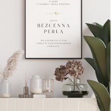 Plakat Bezcenna perła 40x50cm