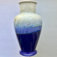Portmeirion Starfire Collection - Julian Teed  ❀ڿڰۣ❀ Szafirowy kobalt z perłową poświatą ❀ڿڰۣ❀ Designerski wazon ❀ڿڰۣ❀