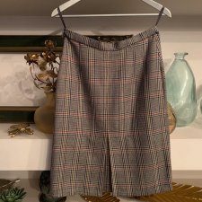 Klasyczna vintage spódnica w kratę