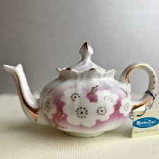 Collectable - Porcelain Art ❀ڿڰۣ❀ Miniature Teapot - Special Edition ❀ڿڰۣ❀ Imbryk Kolekcjonerski