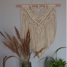 Makrama dekoracja na ścianę boho