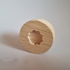 Gałki do mebli z drewna, drewniane śrubki, do pokoju chłopca, dziecka, mechanika wzór 5