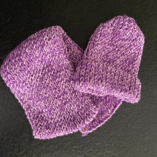 Czapka i komin handmade wełna dziewicza