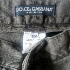 Spodnie męskie len Dolce Gabbana rozm. 52