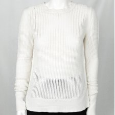 Ażurowy sweter off-white Banana Republic, XS