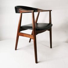 Modernistyczne krzesło, Farstrup, proj. Th. Harlev, Dania lata 60.