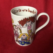 dunoon  girls are Best by Jane Brookshaw jakościowy kubek porcelanowy