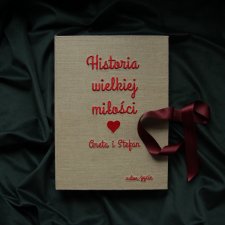 lniana księga zakochanych A4