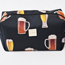 Kosmetyczka męska, duża męska kosmetyczka podróżna, saszetka etui organizer piwa