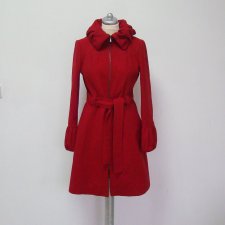 ZARA* wełniany płaszcz M