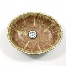 Ceramiczna umywalka "Pudrowy róż"