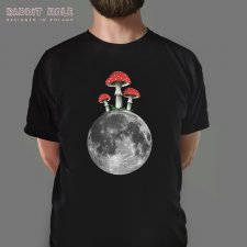 Tshirt 100% bawełna - Muchomory na księżycu
