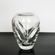 Kryształowy wazon, Royal Doulton, Wielka Brytania, lata 80.