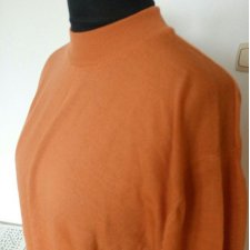 Sweter męski long sleeve wełna merino Uomo rozm. XXXL
