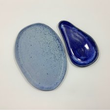 Komplet pater in Blue