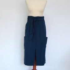 NEXT* granatowa spódnica M/L