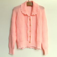 słodki różowy sweterek retro r. 36/38