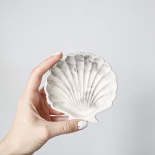 Podkładka pod świecę biżuterię muszla