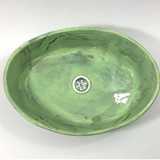 Ceramiczna umywalka "W zbożu"
