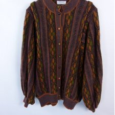 IT Design Scotland wool sweter vintage / XXL