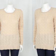 Wełniany sweter z domieszką kaszmiru Bonprix, S/M