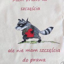 Torba ręcznie malowana