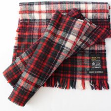 100% wool Exclusive vintage scarf Dress McDonald
