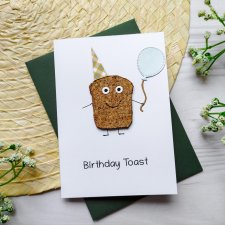 Kartka Birthday Toast