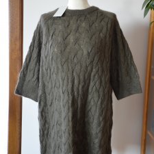 nowy sweter COS L moher wełna