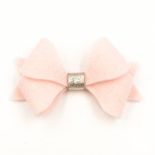 Spinka do włosów Butterfly Bow Maxi Powder Pink