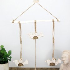 Ceramiczne ptaki w locie - loft