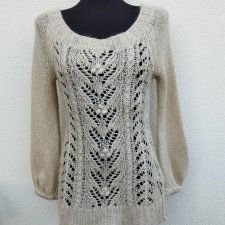 H&M* - SWETER Z MOHEREM