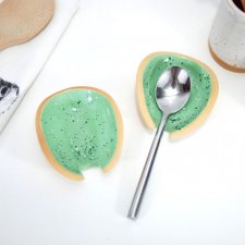 Ceramiczna podstawka pod łyżeczkę - lastryko