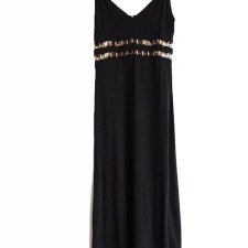 designerska Sukienka vintage czarna