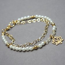 Pearls /white/ vol. 9 - bransoletka