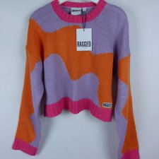 The Ragged sweter oversize akryl / S z metką