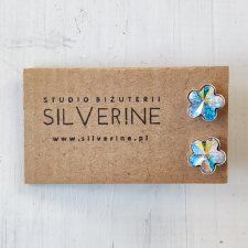 Kolczyki Kwiat Swarovski Crystal AB