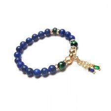 Dark blue and green - bransoletka