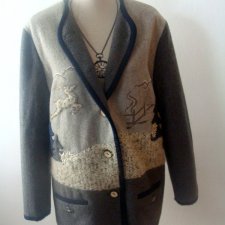 MEICO -  WEŁNIANA KURTKA