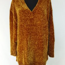 ZARA KNIT- SZENILOWY SWETER