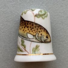 Kolekcjonerski naparstek rybi ❀ڿڰۣ❀  Birchcroft