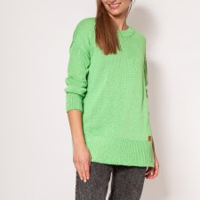 Dzianinowa bluza - SWE303 seledyn MKM