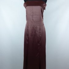 Bonprix satynowa sukienka maxi 12 / 38