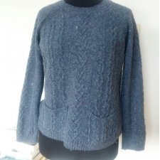 Sweter wełna jagnięca Marks & Spencer rozm.M-L